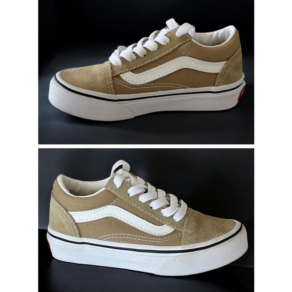 Vans Old Skool Kids Sneakers Suede Canvas Skate Shoes 10.5 US Kids 508357 - Picture 2 of 13